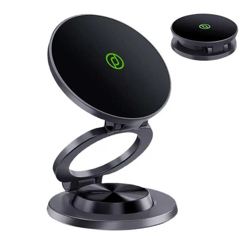 

Magnetic Phone Holder for Car 360 Degree Rotation Dash Support Cradle Stand Suction Cup Strong Magnetic Car Dashboard Phone