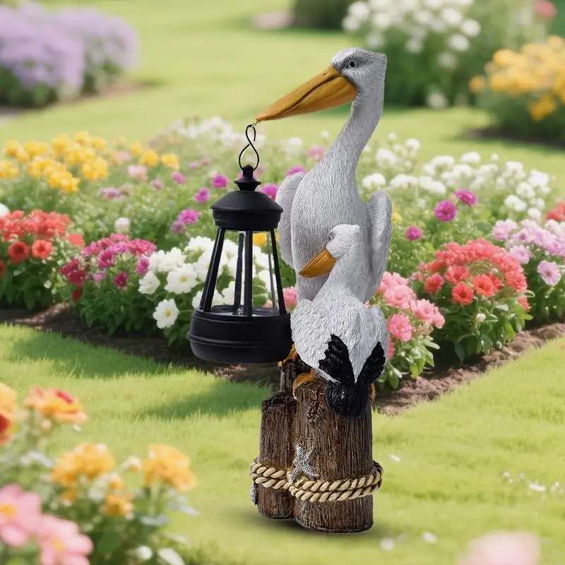 

Solar Lights Outdoor Garden Lawn Sculpture Ornament Lawn Sculpture Ornaments Cute Bird Shape Pathway Light For Yard Patio