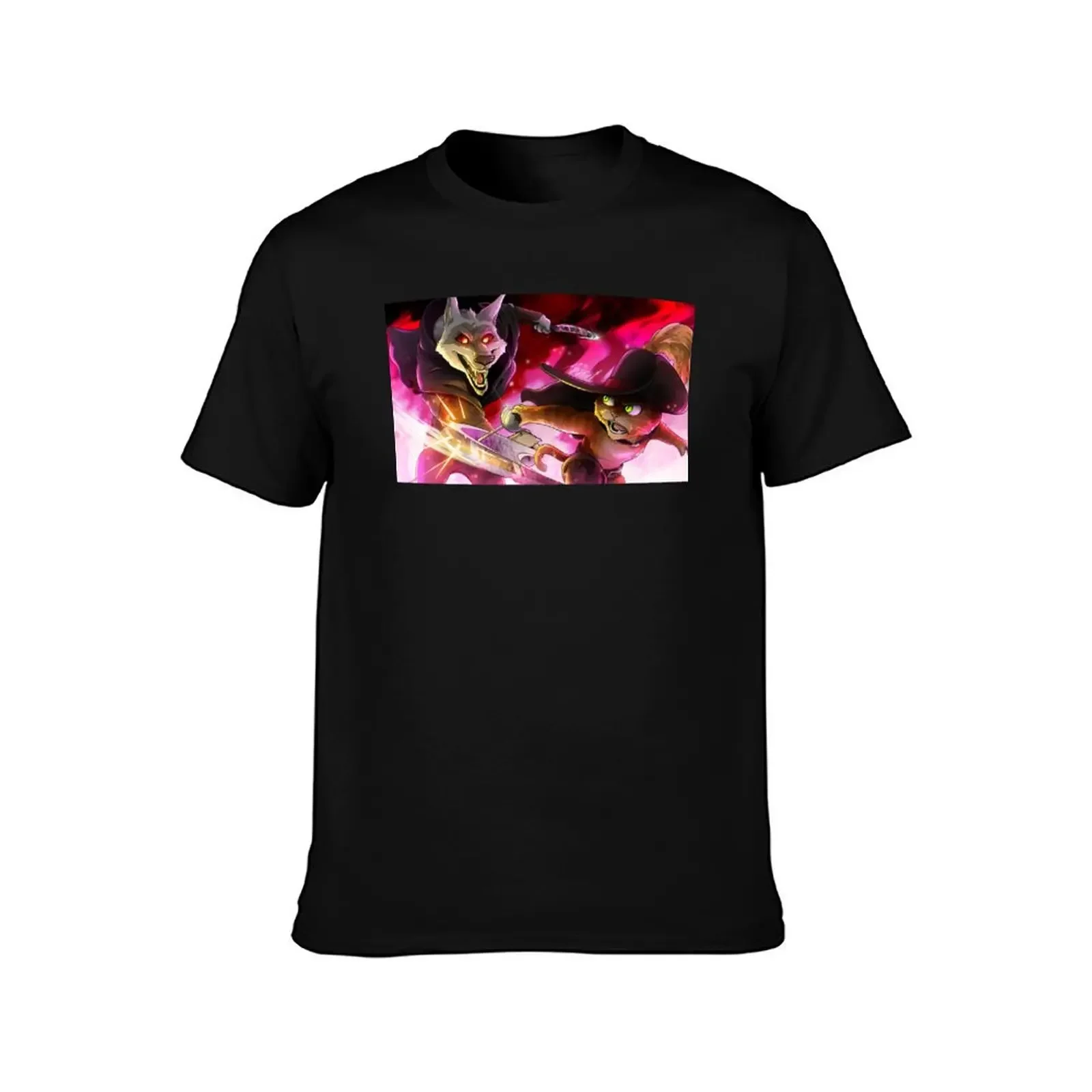 Puss in Boots - The Last Wish T-Shirt T-shirts oversize valentines clothes anime figures luxury t-shirt mens tall t shirts