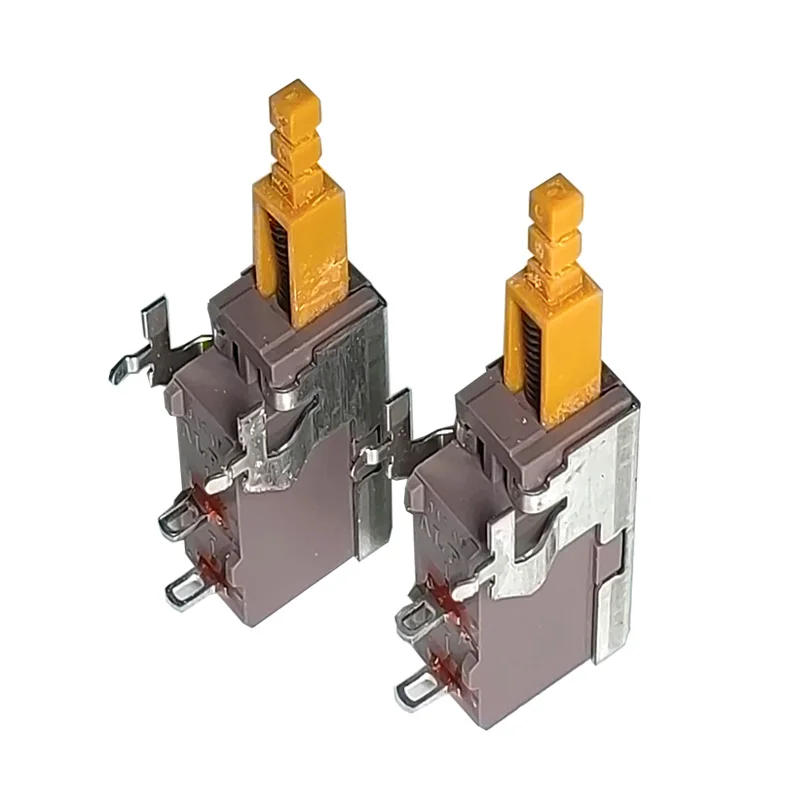 2pcs Japan 4A 250VAC Import Switch Button ALPS SDL1P-A TV-3 Lock Large Current Power Switch