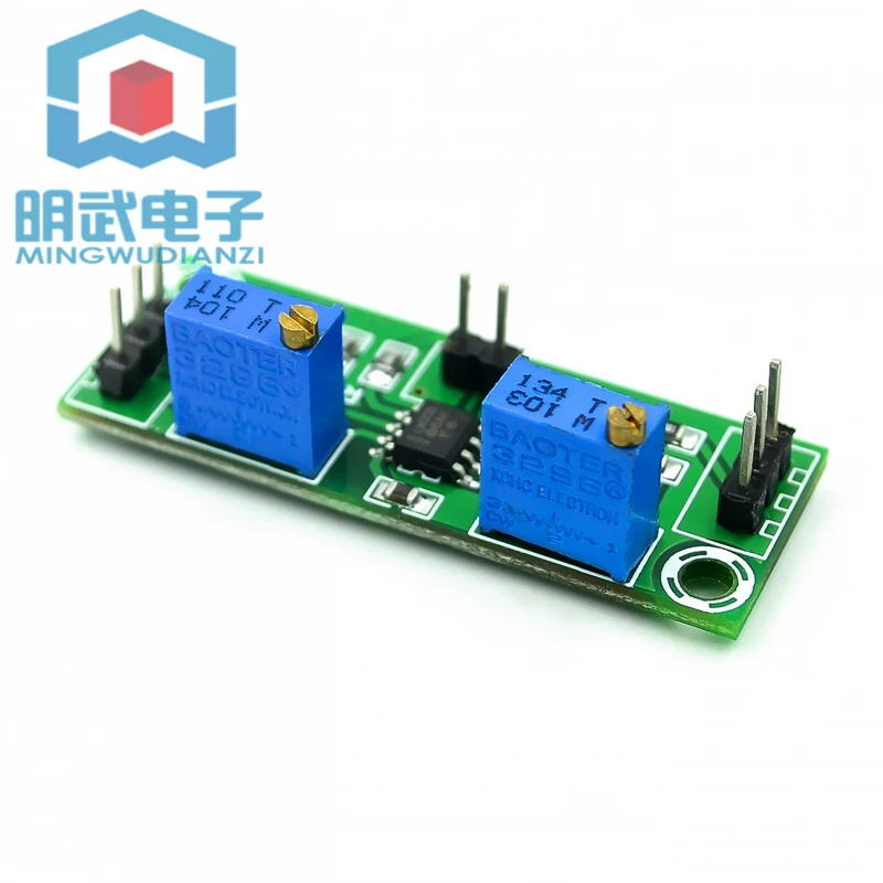 LM358 Weak Signal Amplifier Voltage Amplifier two-stage Operational Amplifier Module Single Power Supply Signal Collector