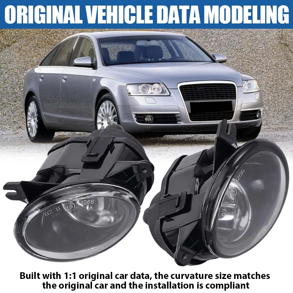 

1 пара передних противотуманных фар для Audi A6 C5, 2002-2005 гг., номера моделей 4B0941699C, 4B0941700C, запчасти для автомобиля