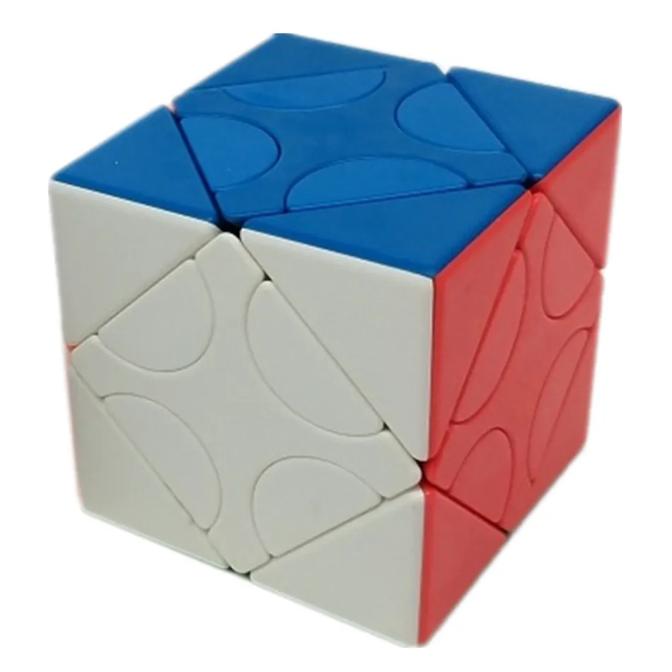 MoYu Magic Cube Classroom Mixed Element Skew Turn Magic Cube No1 2 3 Mixup Skewb Cube Special Shaped Puzzle Cubo Magico Toys