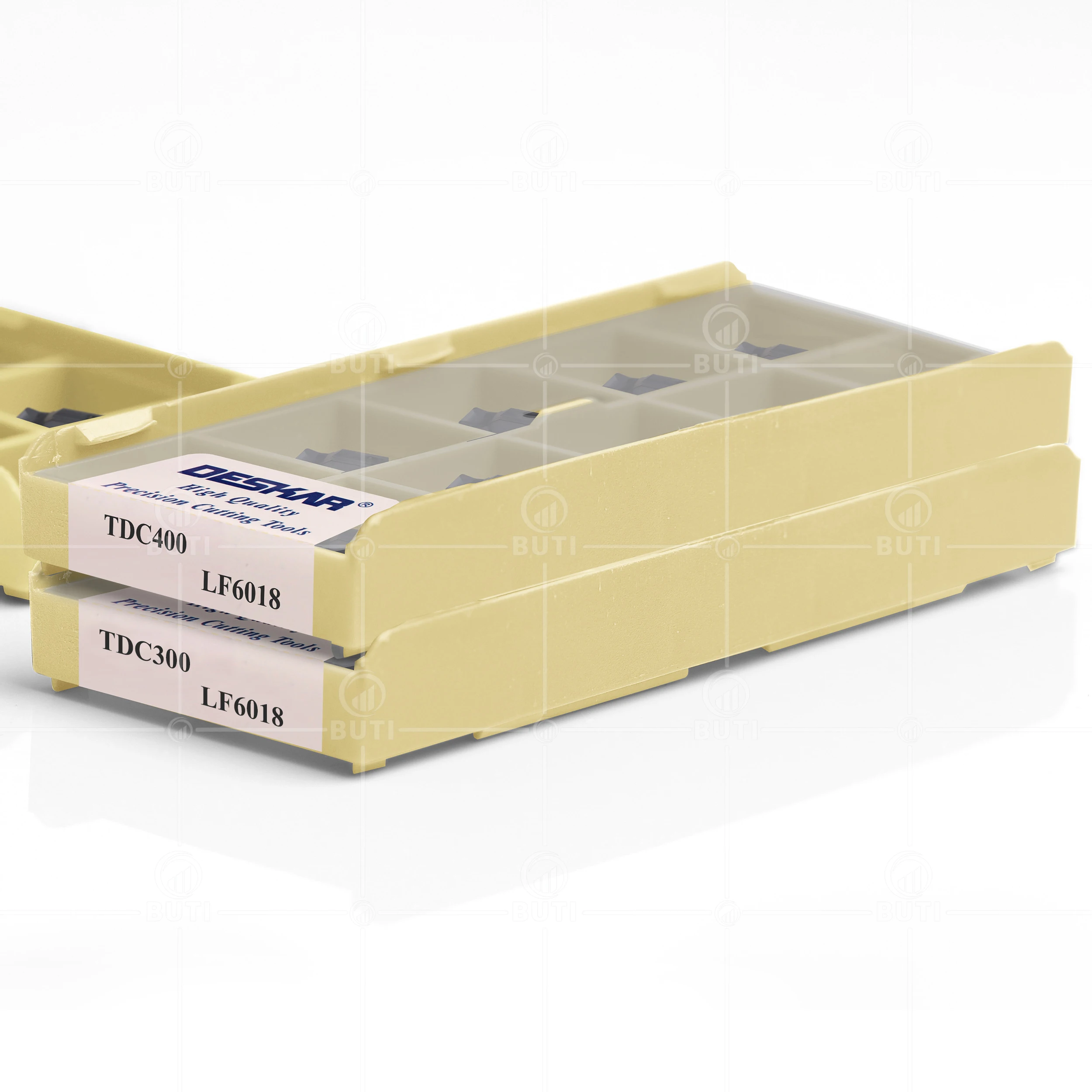 Imagem -04 - Deskar 100 Original Tdc200 Tdc300 Tdc400 Lf6018 2.0 mm Carbide Inserir Grooving Lâmina Parting Off Torno Cnc Slot Cutter Ferramentas