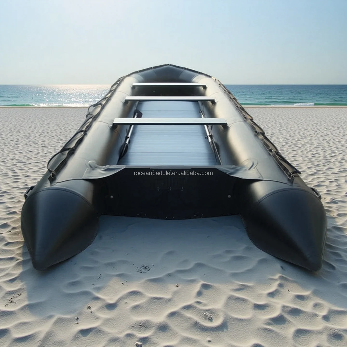 Perahu Karet Besar Panjang 6m 7m 8m 9m 10m Lantai Aluminium/Kayu Lapis Dengan Sertifikat CE Untuk Dijual Inflaveis Remar