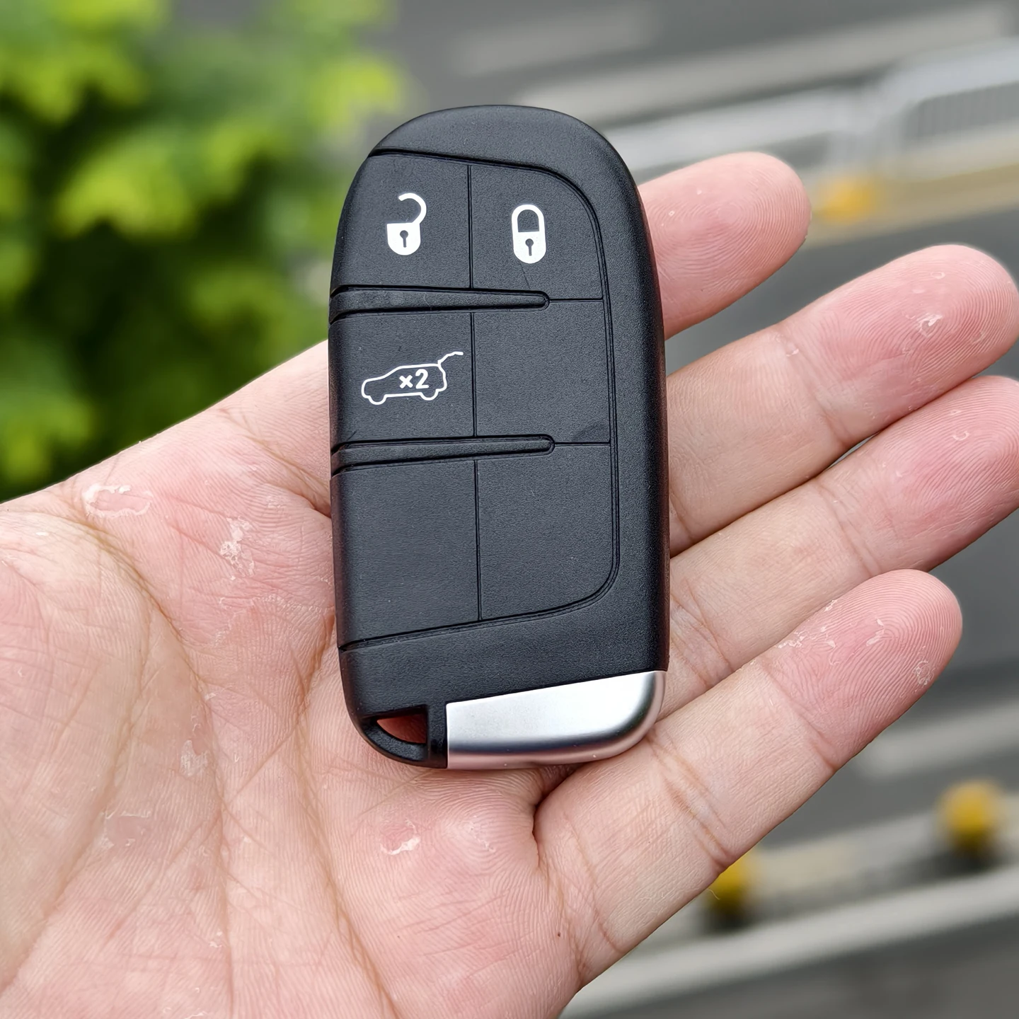 Xinyuexin Smart-Fernbedienungs-Schlüsselgehäuse mit 2/3/5 Tasten und CY24-Klinge für Fiat Viaggio Ottimo Freemont – Ersatz-Autozubehör – Detail 5