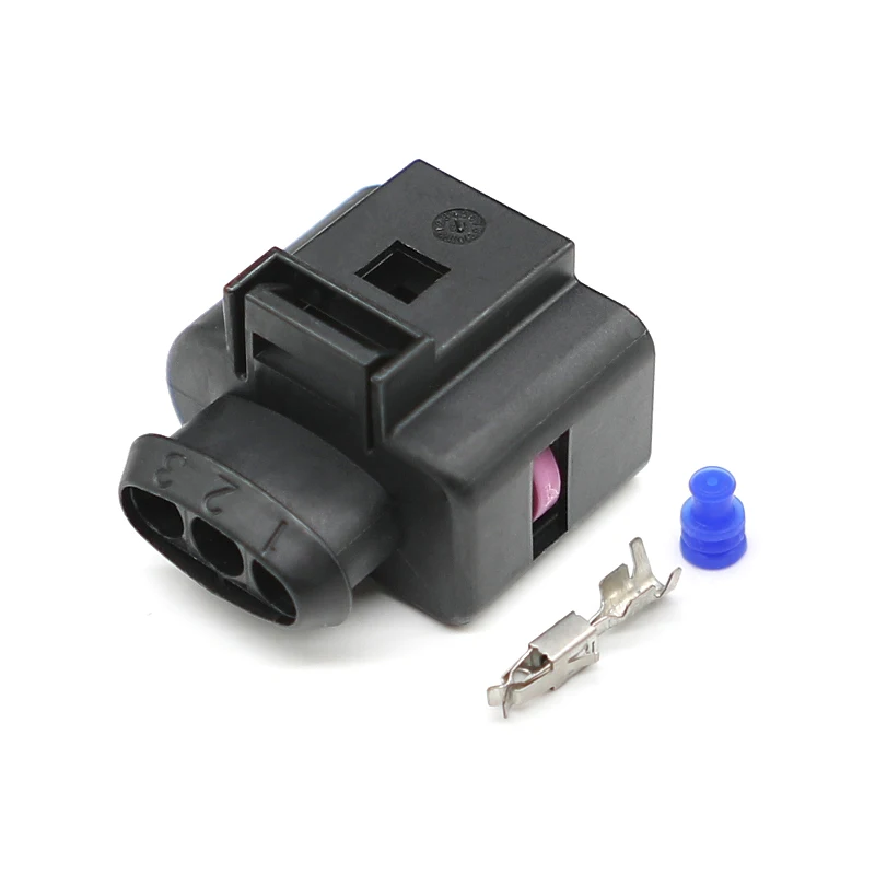 3-контактный-1j0973722-Автомобильный-разъем-35-мм-Штекер-датчика-Гнездовой-разъем-Дополнительная-клемма-и-уплотнение