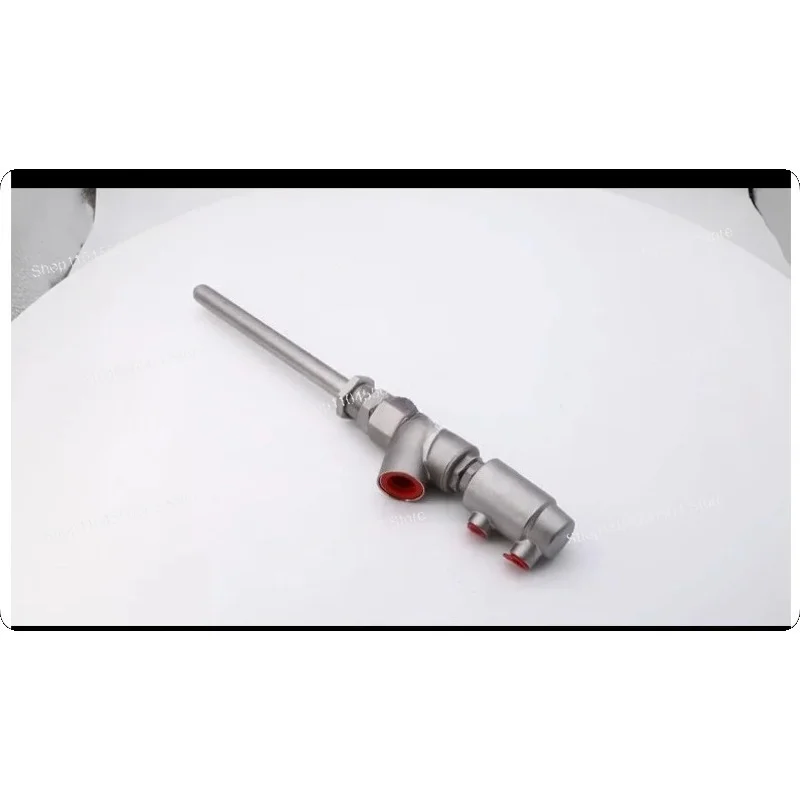 DN15-27 Stainless Steel Filling Head Anti Drip Filling Valve Inner Seal Feeding Nozzle Liquid Filling Machine Spare Parts