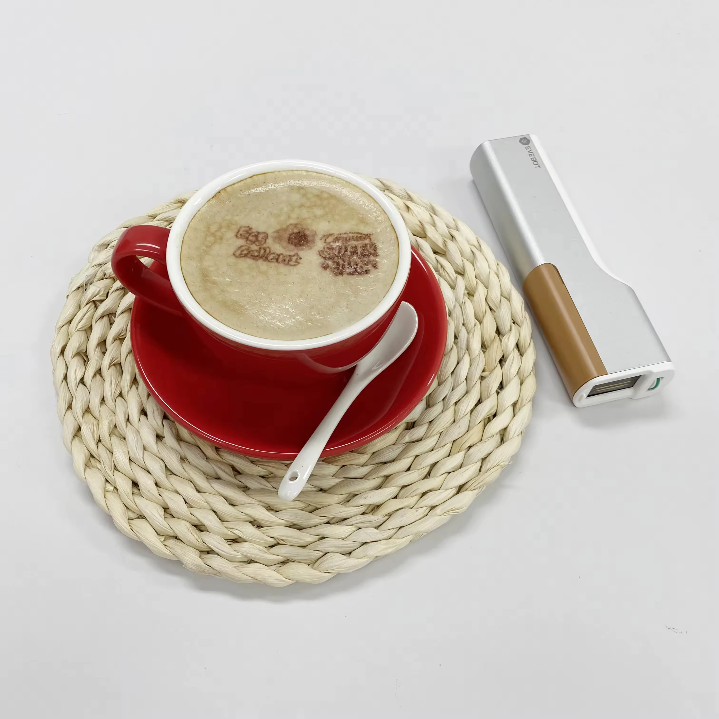 

PrintPen High Quality Portable Handheld Inkjet Printer Pen for Food Coffee Cake Macaron Edible Pastries Food Printing Tool Stock