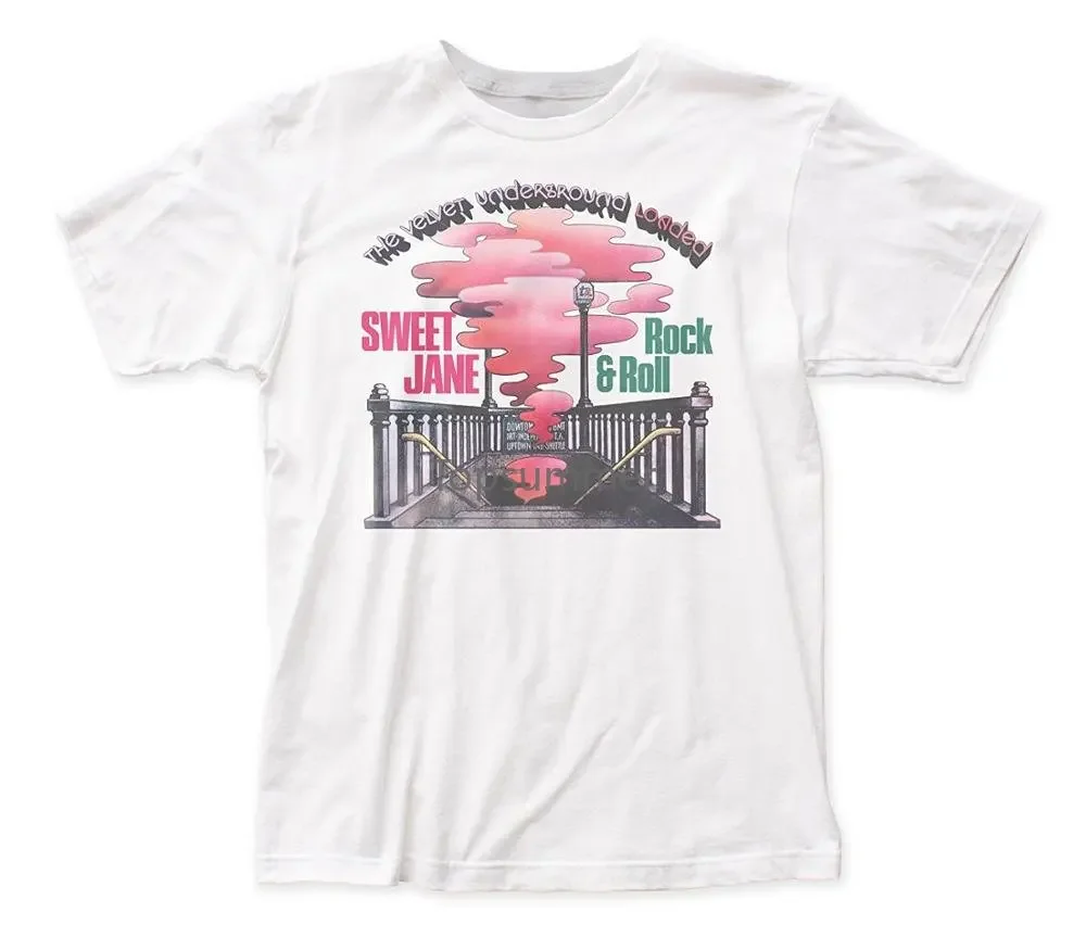 

T Shirt Stores Velvet Underground Sweet Jane Men'S Crew Neck Short Sleeve Printing Shirt