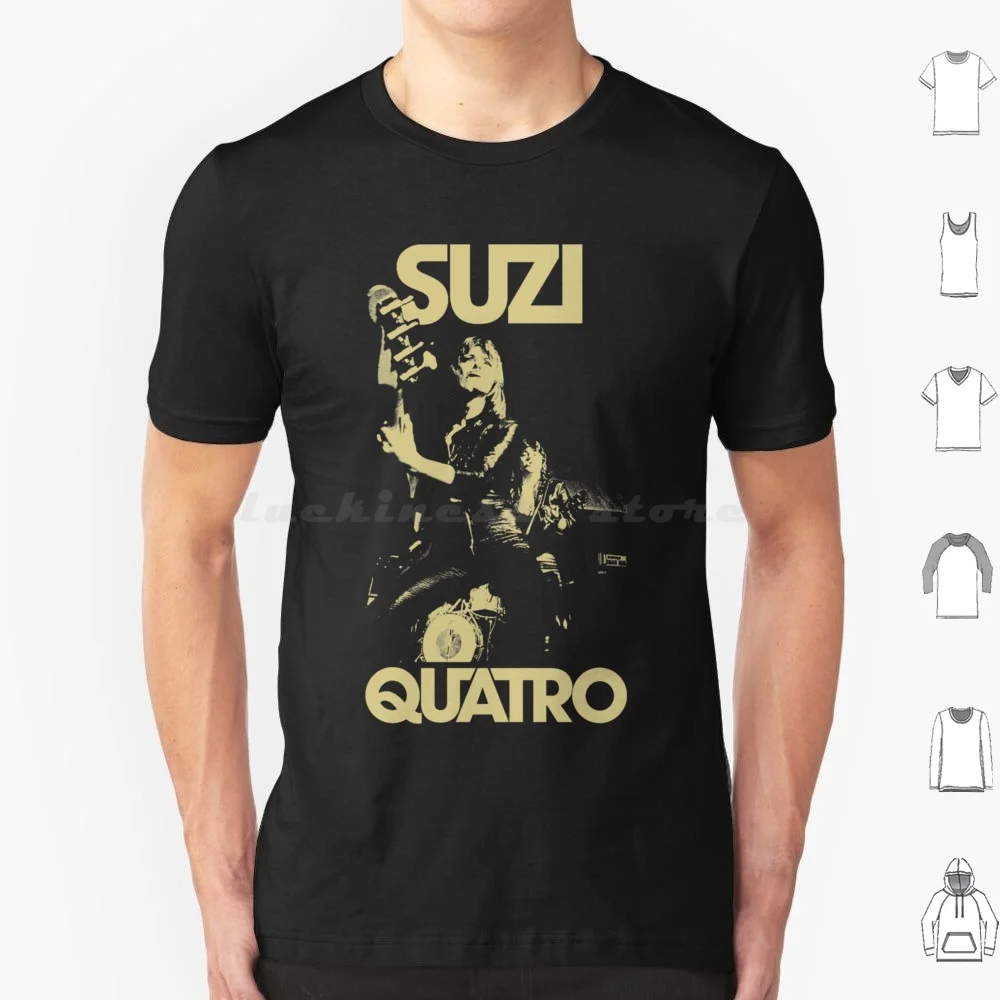 Suzi Quatro Rock And Singing Retro 2 Essential T-Shirt T Shirt Men Women Kids 6xl Suzi Quatro And Singing Retro 2 Essential