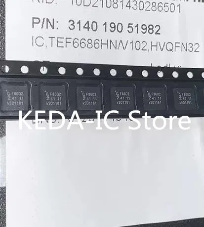 

1-50 шт./лот TEF6686HN F8602 HVQFN32 Новый оригинал
