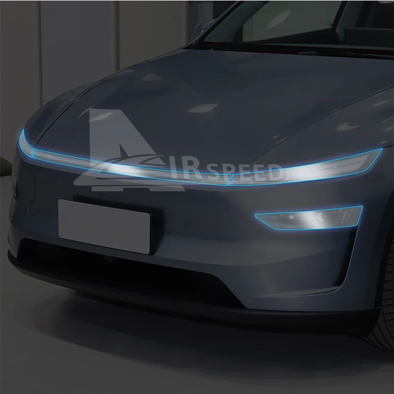PPF Autolackschutz Scheinwerferfolie für Tesla Model Y Juniper 2025 und neuer, transparente Schutzfolie für B-Säule und Rücklichter – Detail 12