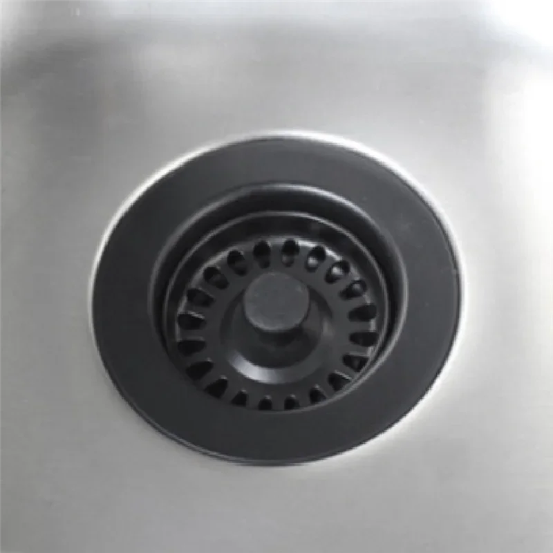 

Kitchen Sink Drain Assembly with Strainer Basket Drain Stopper Diameter 114mm for Kitchen Quartz Stone Sink