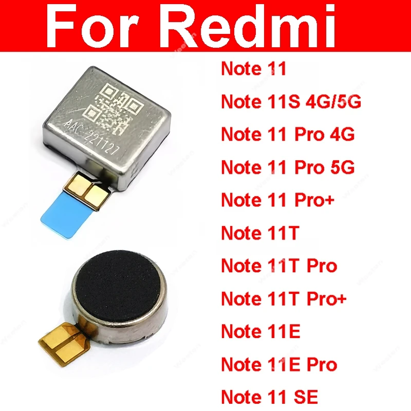 

Модуль вибратора, вибрационный ленточный гибкий кабель для Xiaomi Redmi Note 11 11S 11E 11SE 11T Pro+ Plus Global 4G 5G, запасные части