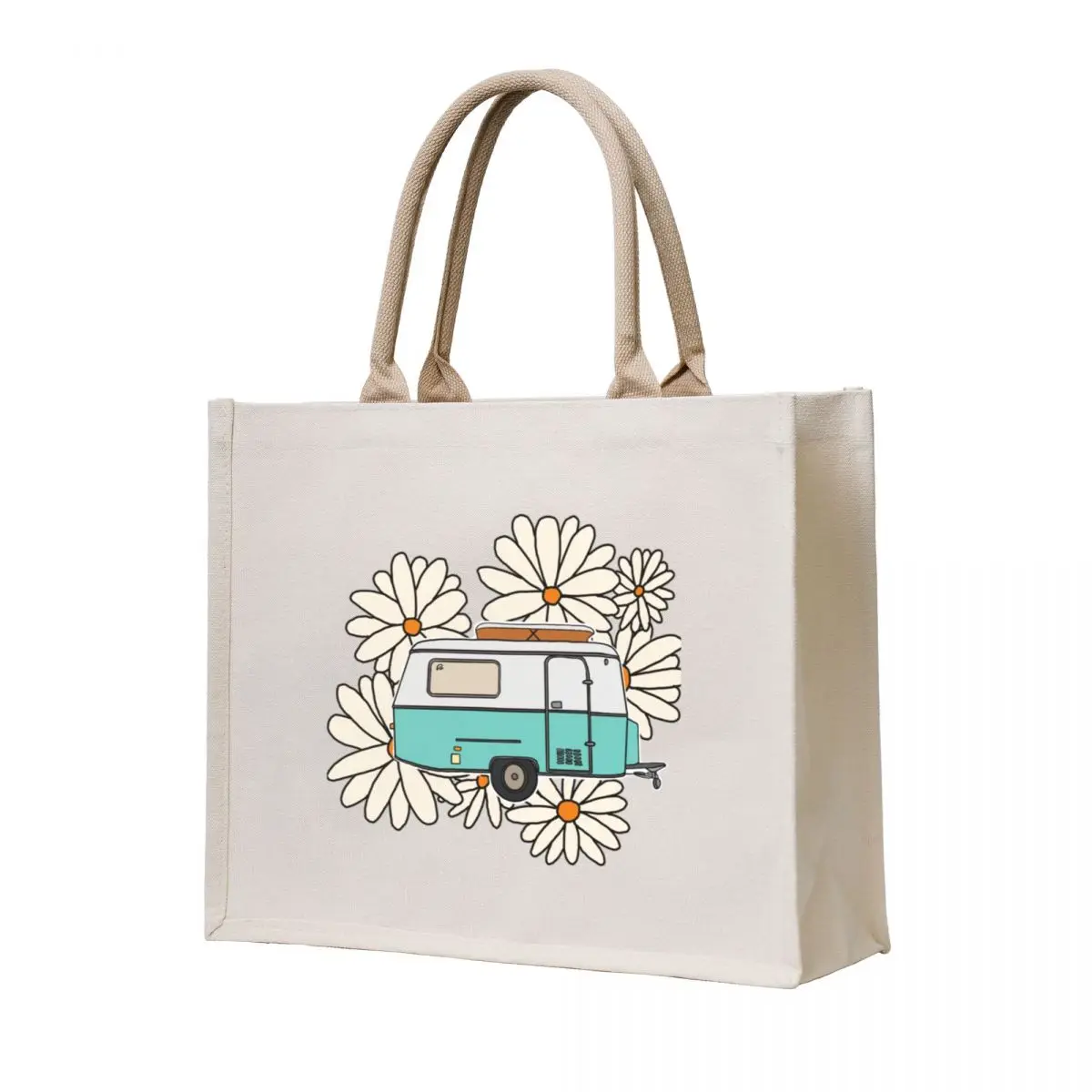

Caravan and daisies Tote Bag bag luxury women shopper bags for women tote bag canvas