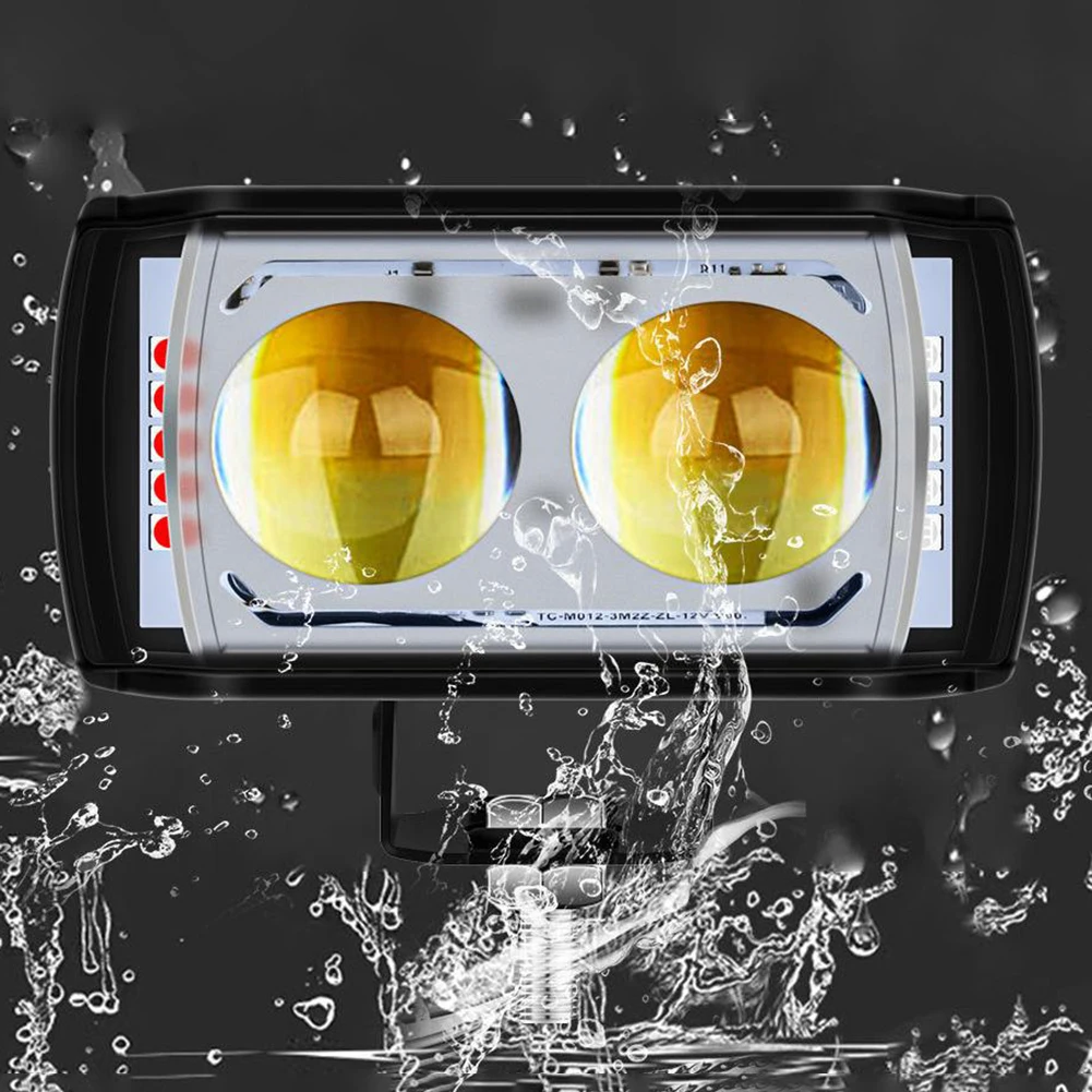 Compact Design High Low Beam Light Lightweight Construction Long-lasting Performance Reliable Outdoor Use Accessory