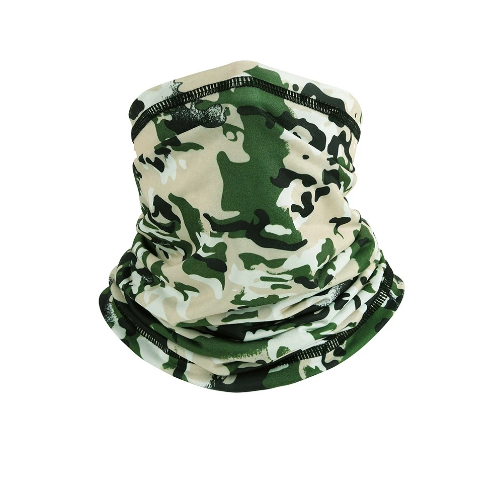 

Summer Sport Bandana UV Sun Protection Camping Hiking Scarves Camouflage Headwear Balaclava Elastic Neck Warmer Tube Magic Scarf