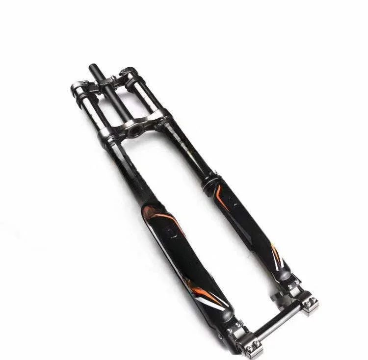 DNM USD-8S Ebike Air  Bicycle Front Fork Full Suspension Electric Off Road VehicleTire