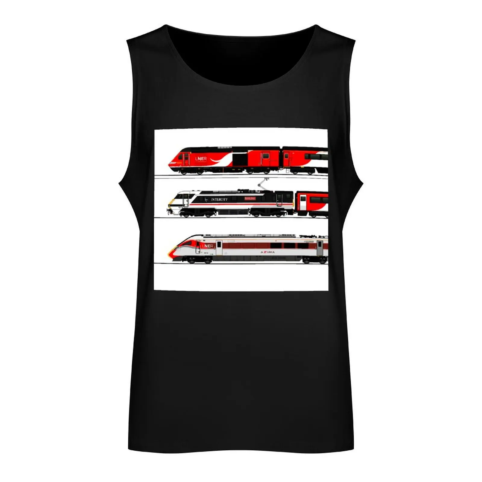 LNER LOCOMOTIVES Tank Top Gym t-shirt man Vest sexy clothes men