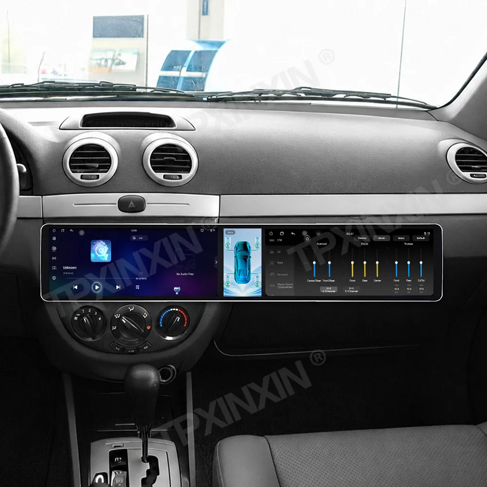 12.3+12.3 Inch Screen Car Radio For Buick Excelle HRV 2004-2008 Android Auto GPS Navigation Multimedia Stereo Receiver Head Unit