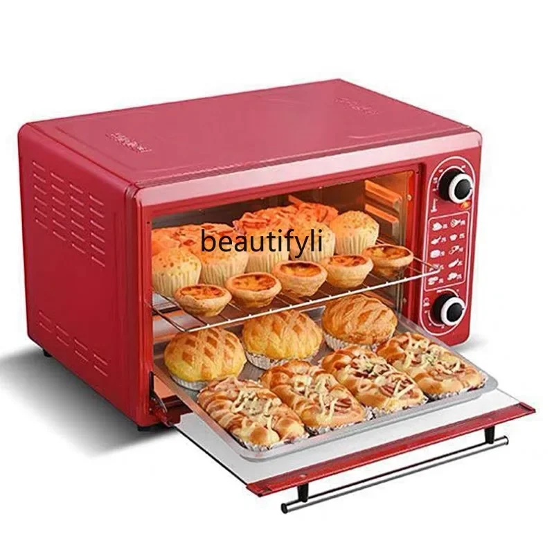 

48L household electric oven can be microwave oven to heat meals, bake cakes, bake chicken wings