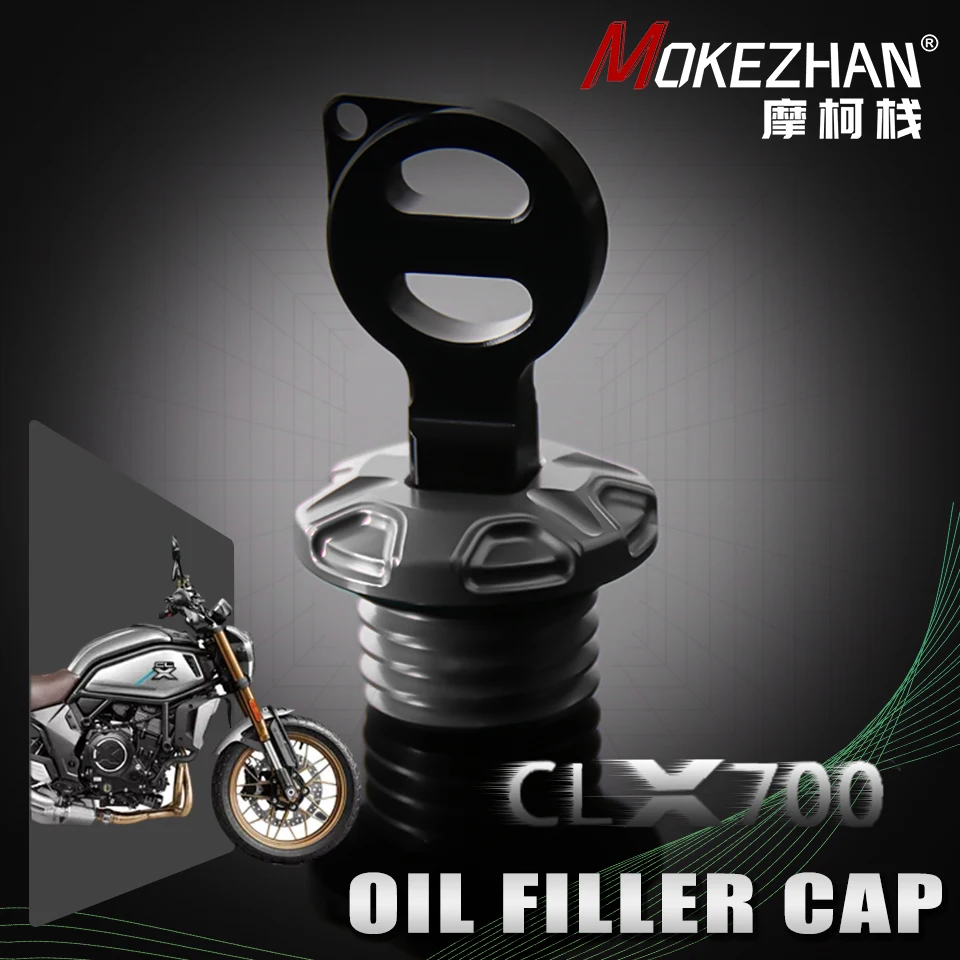 

Motorcycles Anti theft Engine Oil Filler Cap Cover Accessories For CFMOTO 700CLX CLX700 CL-X 700 CL-X700 700CL-X 2022 2023 2024+