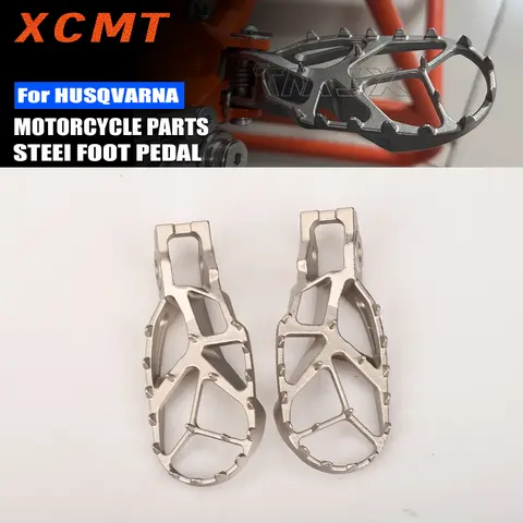 Motorcycle Foot Peg Footrest Footpeg Pedals for Husqvarna FX FC FE TC TE TX 125 200 250 300 350 400 450 501 2016-2024