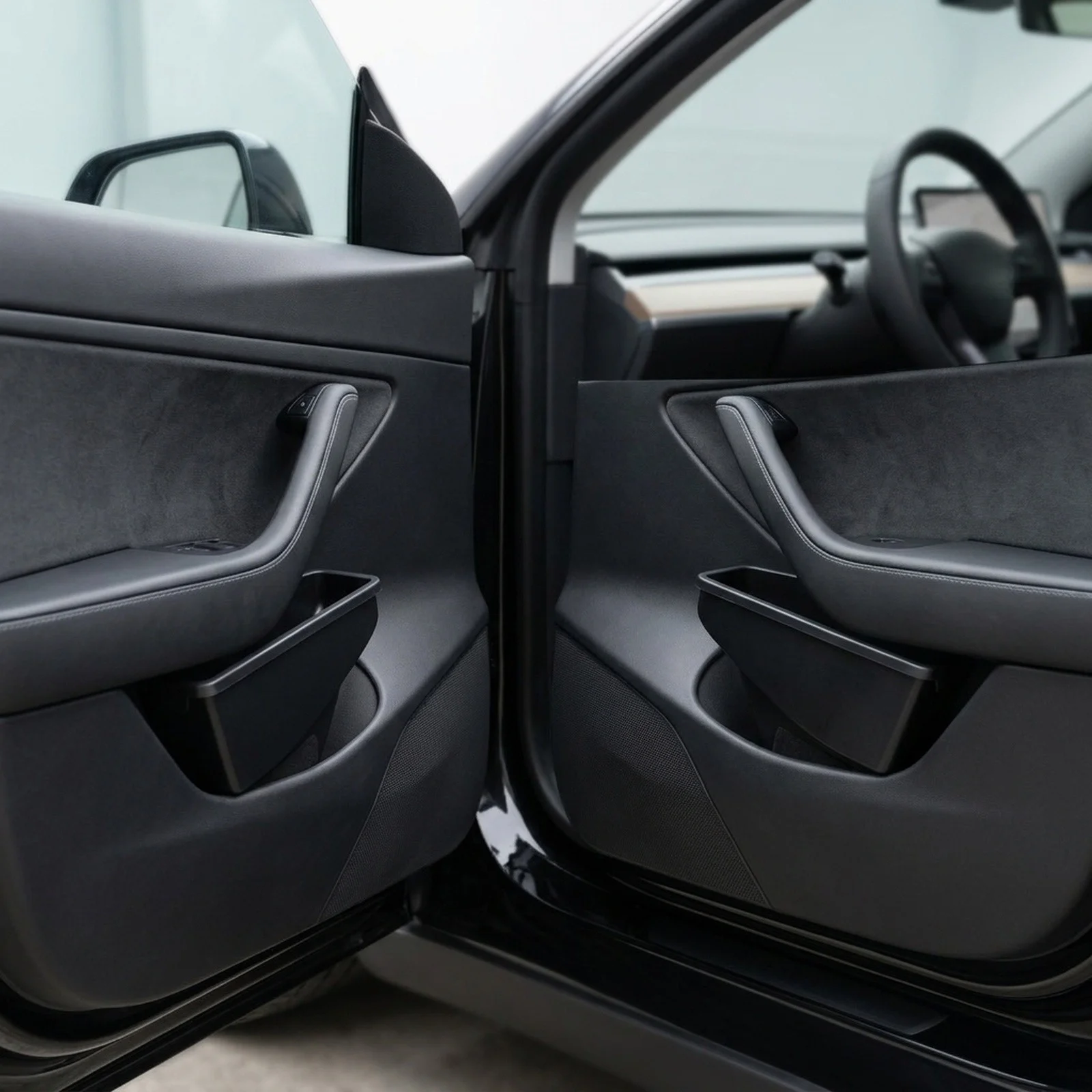 Car Trash Bin Front Door Storage Box for custom Fit Design Minimalist Aesthetic Seamless Integration For Juniper 2026