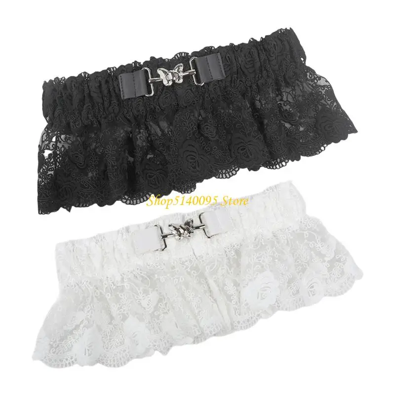 DXAE Black Body Shaping Belt Moisture Wicking Fabric Ergonomic Design For Teachers Tourists Extended Wear