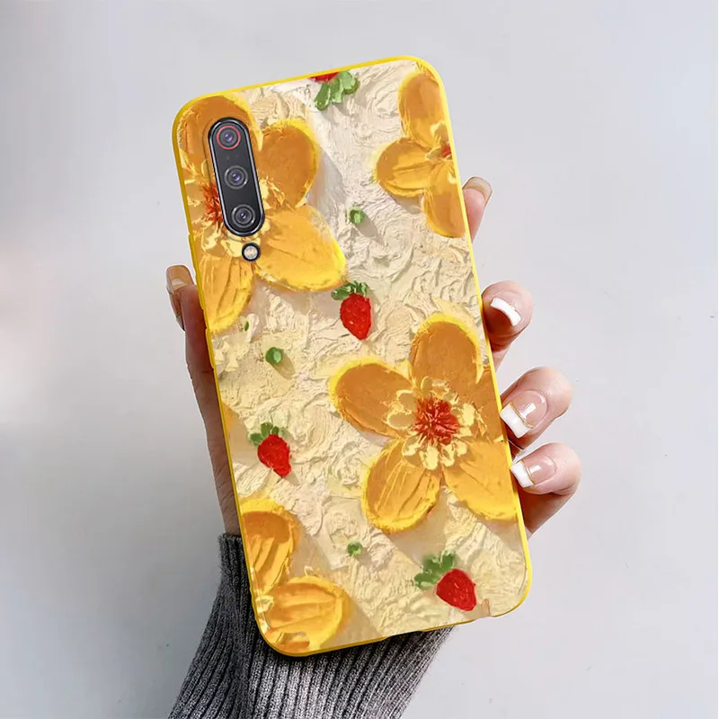 For Xiaomi Mi 9 Mi9 Lite 9 SE Coque Popular Butterfly Phone Case Silicone Soft Funda For Xiaomi Mi 9 Back Cover Shockproof Shell
