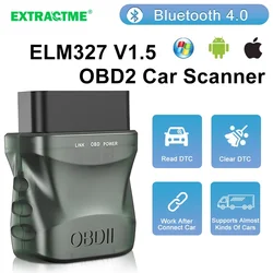 Auto OBDII Diagnostic Scanner Tool Wireless 4.0, Car Fault Code Reader With Automatic Scanning, Check Engine Light Code Reader