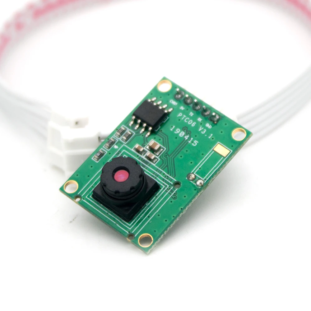 PTC06 Micro Serial โมดูลกล้อง CMOS 1/4นิ้ว TTL/อินเทอร์เฟซ UART สำหรับ AVR STM32การควบคุมวิดีโอภาพ TX RX VCO706
