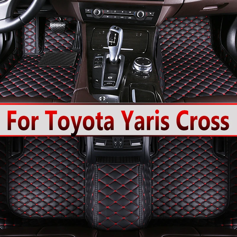 Non-hybrid Vehicle Car Floor Mats For Toyota Yaris Cross Yarisu Kurosu XP210 2021 2022 2023 Waterproof Pads Car Accessories 2012