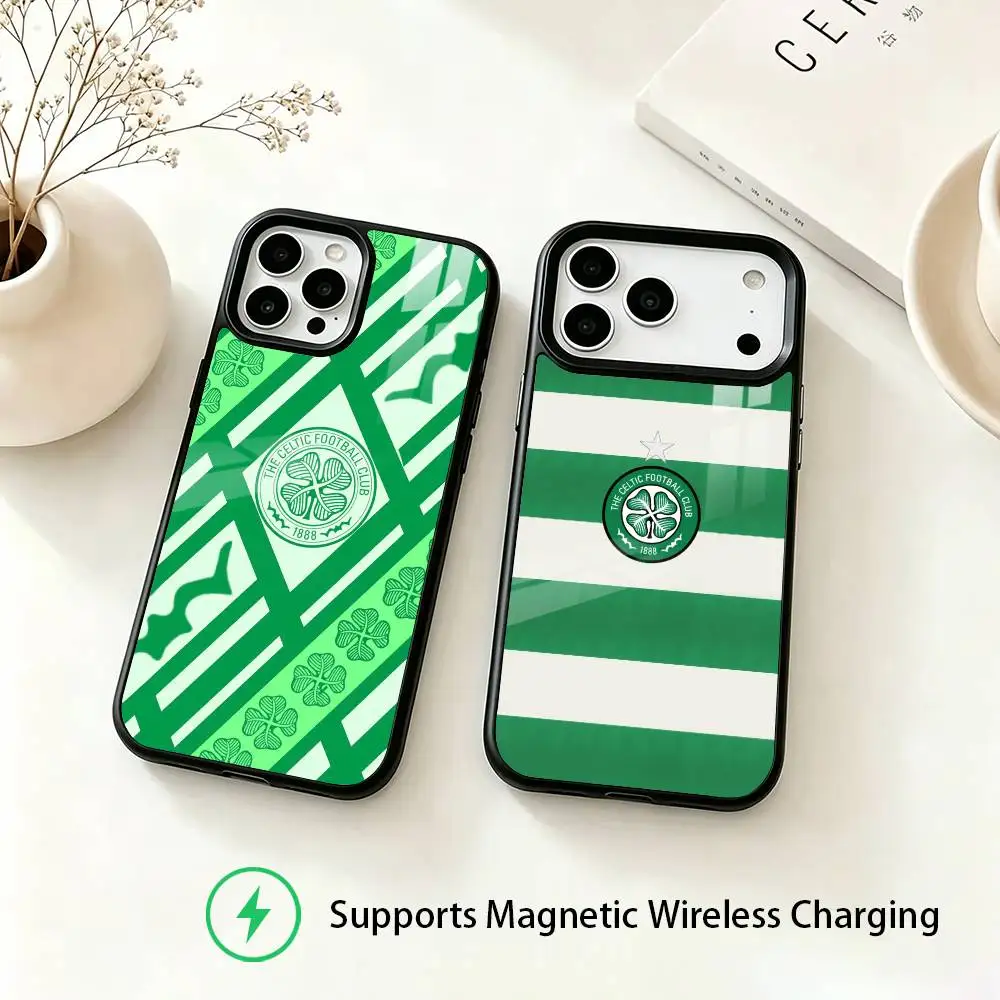 For C-Celtic F-Fc cool  Phone Case For iPhone18,17,16,15,14,13,12,11 Plus,Pro Supports Magnetic Wireless Charging