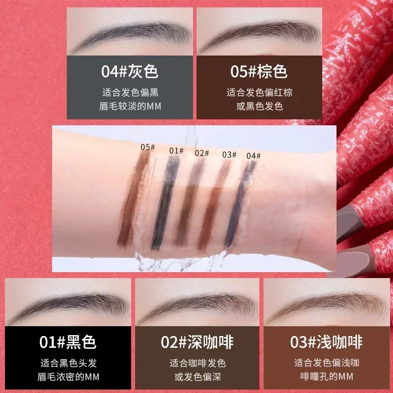 1PC Microblading Eyebrow Tattoo ปากกากันน้ําแต่งหน้า Eye Brow ดินสอตําแหน่ง Lip Eyebrow