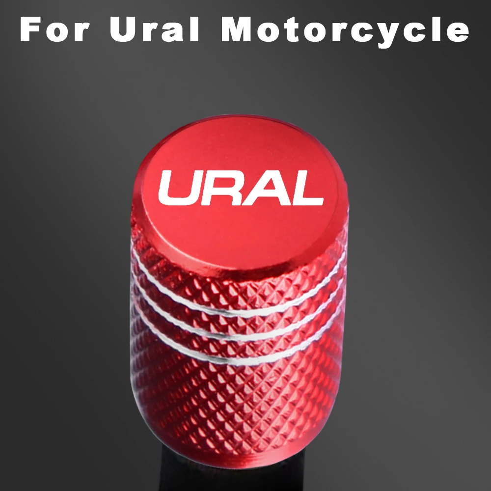 Заглушки клапанов шин, колпачки клапанов колес из алюминиевого сплава для мотоцикла Урал M72 M67 M66 M63 K750 Cross CT Gear Up Ranger, аксессуары