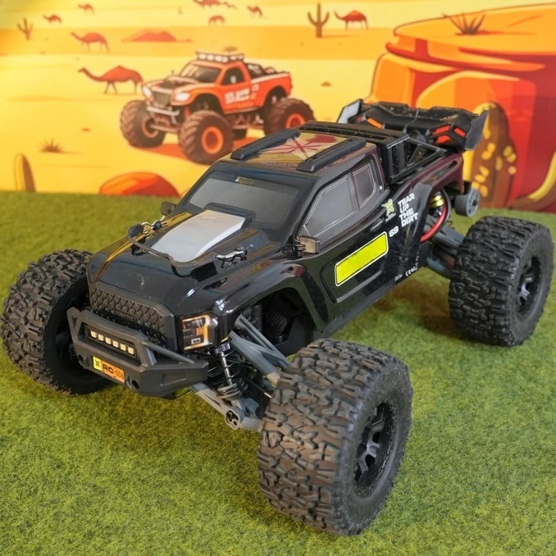rlaarlo-オムニターミネーター-1-10-rc-モンスタートラック-ロールケージ＆ウィングスポイラー、ソフトtpuボディ保護、ノードリルアップグレードopパーツ