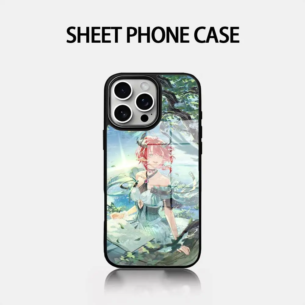 

Ciaccona Phone Case Glass Cover Phone Case For Iphone 16 15 14 12 11 13 Pro Max Mini Puls Attraction CASE