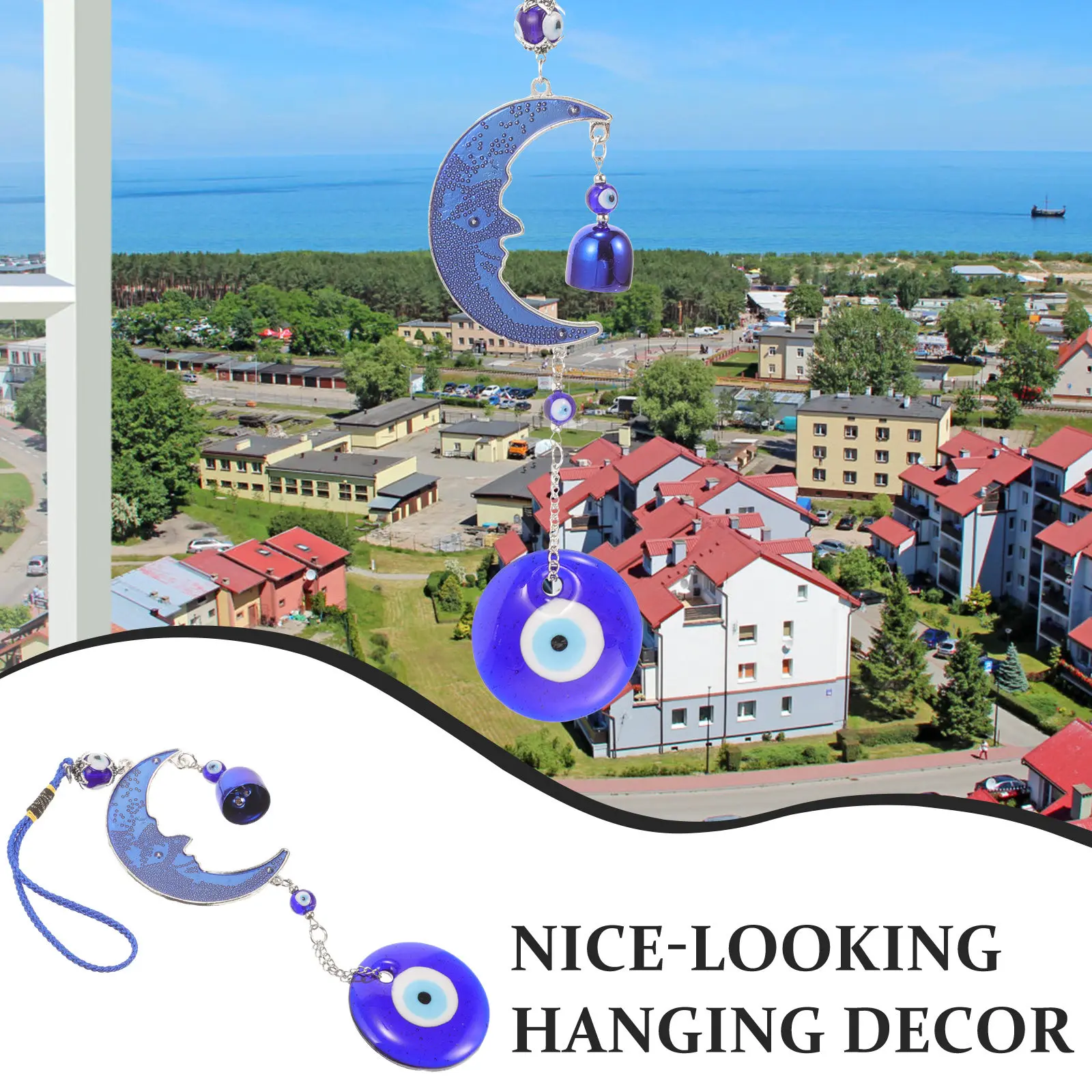 Ornamento Pendente Occhio di A - Car Accessories Mirror Hanging recensione e prezzo