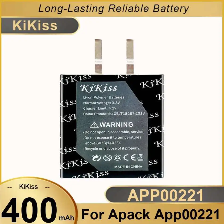 

Battery APP00221 Only cell, Without Cable And PC 402427 400mAh Stable For Apack APP00221