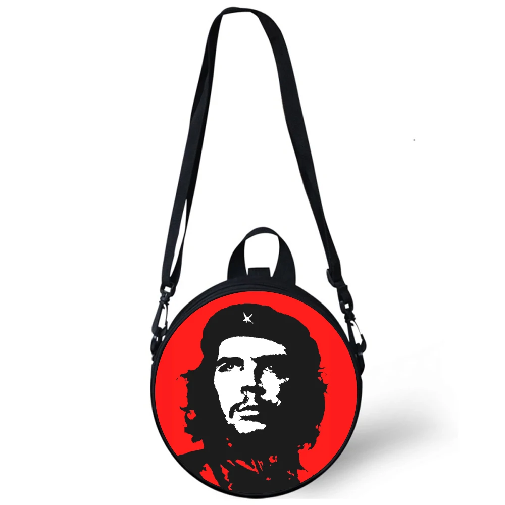 

Che Guevara Child kindergarten Bag 3D Print Crossbody Shoulder Bags For School Women Mini Round Bagpacks Rugtas Bag