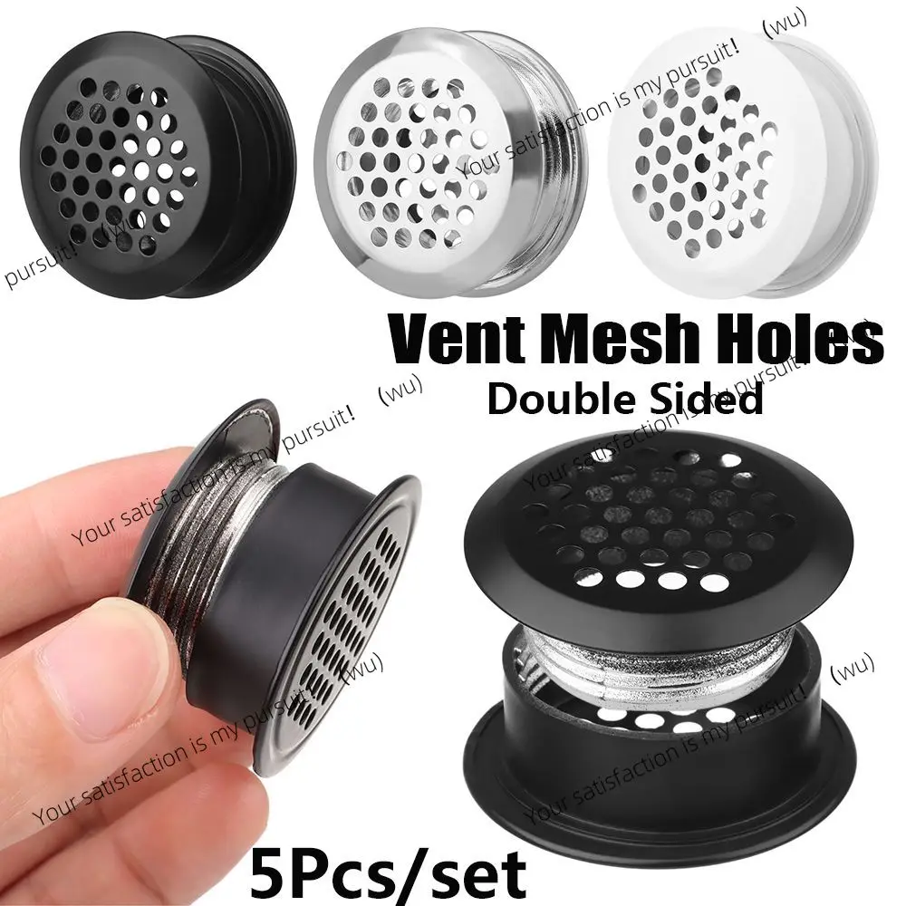 

5 Pieces Home Wardrobe Accessories Shoe cabinet louver decoration vent hole cover