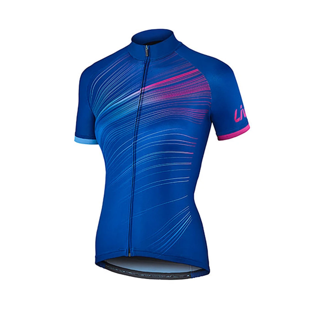 

Liv Sport Wear Summer Women Cycling Short Sleeve Jerseys Mtb Downhill Shirts Road Bicycle Breathable Lightweight Aero Clothing