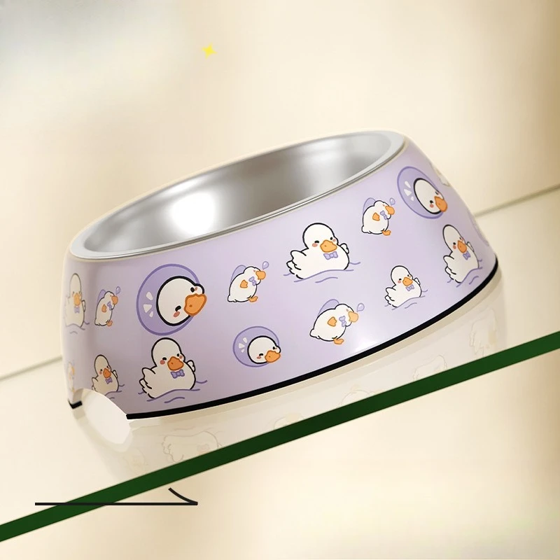 Stainless Steel Dog Bowl, Special Dog Food, Drinking Water, Pet Cat Food, Rice Bowl, Anti-tipping Dog Bowl and Cat Bowl