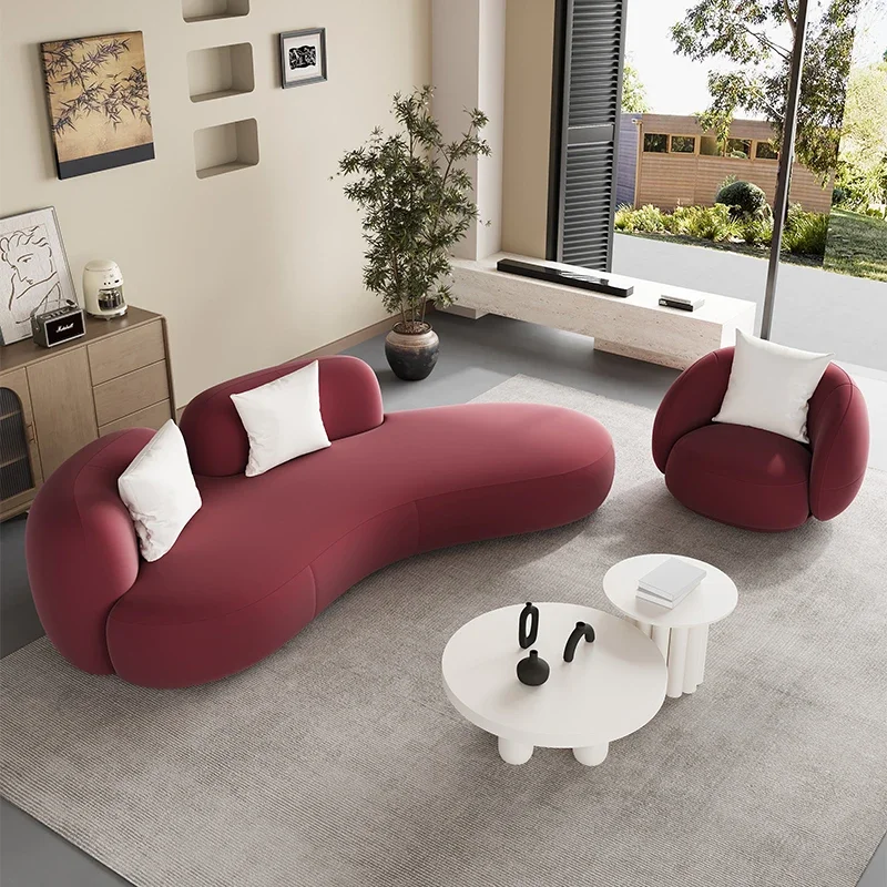 

Vintage European Living Room Sofa Christmas Organizer Light Luxury High Quality Couch Small Family Comfort Divano Home Furniture