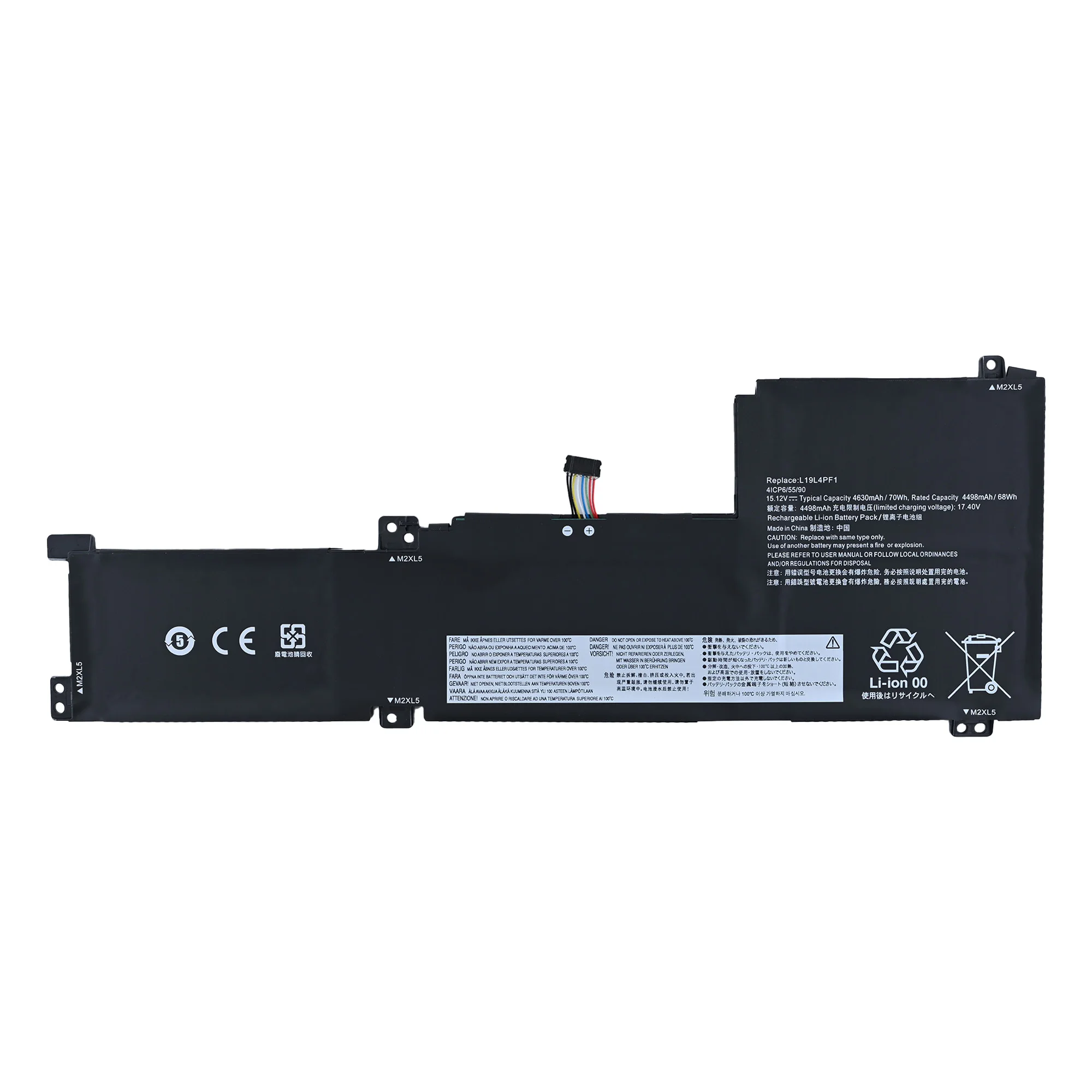 Laptop Battery L19L4PF1 L19C4PF1 L19M4PF1 For Lenovo Ideapad 5-15IIL05 5-15ARE05 5-15ITL05 Xiaoxin 15IIL 15ARE 2020 15ALC 2021