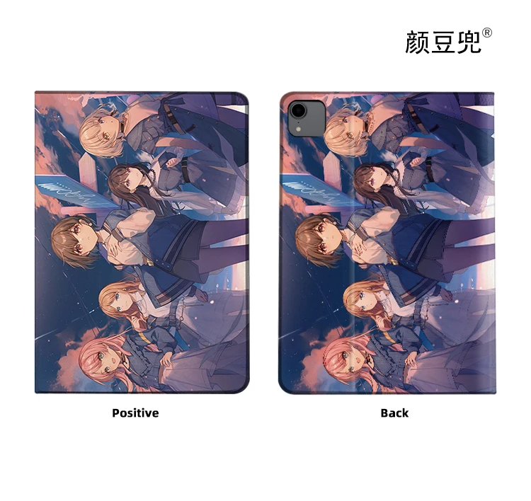 حلم بانج! إنها MyGO Anime لهاتف سامسونج جالاكسي تاب S9 لايت 8.7 2021 حافظة SM-T220/T225 غطاء حامل ثلاثي الطي جالاكسي تاب S6 لايت S8