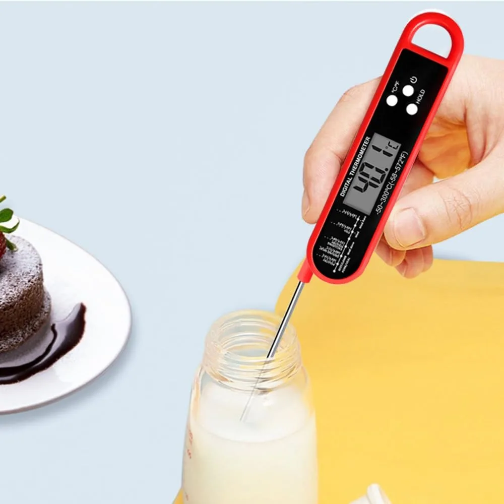 Digital Waterproof Meat Thermometer for Cooking Instant Read Food Thermometer for Grill BBQ Accessories