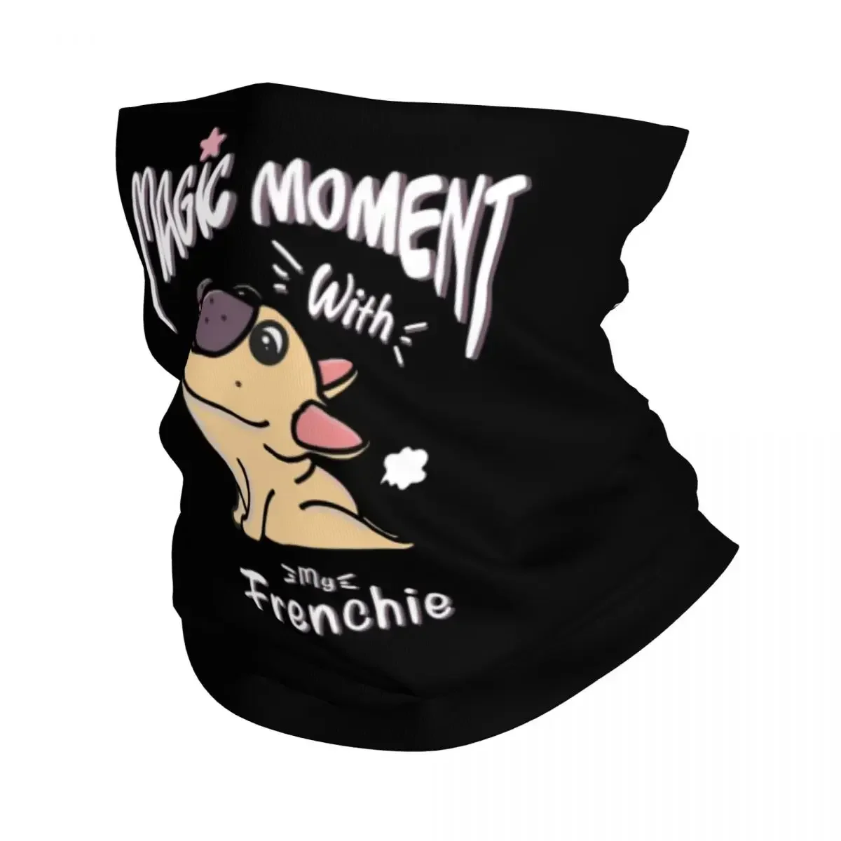 

French Bulldogs Yoga Bandana Neck Cover Printed Mask Scarf Warm Headwear Running For Men Women Adult Breathable